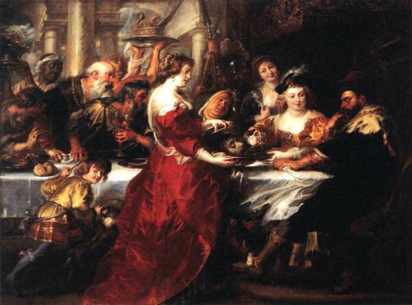 The Feast Of Herod by Peter Paul Rubens