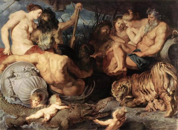 The Four Continents by Peter Paul Rubens