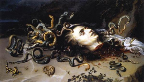 The Head Of Medusa by Peter Paul Rubens