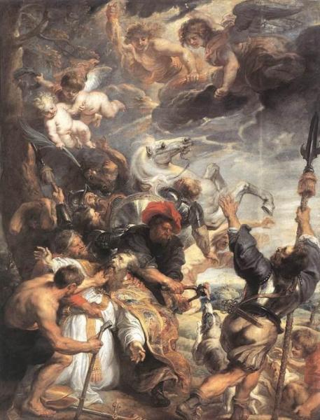 The Martyrdom Of St Livinus by Peter Paul Rubens