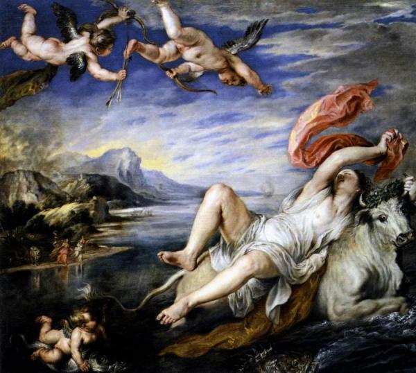 The Rape Of Europa by Peter Paul Rubens