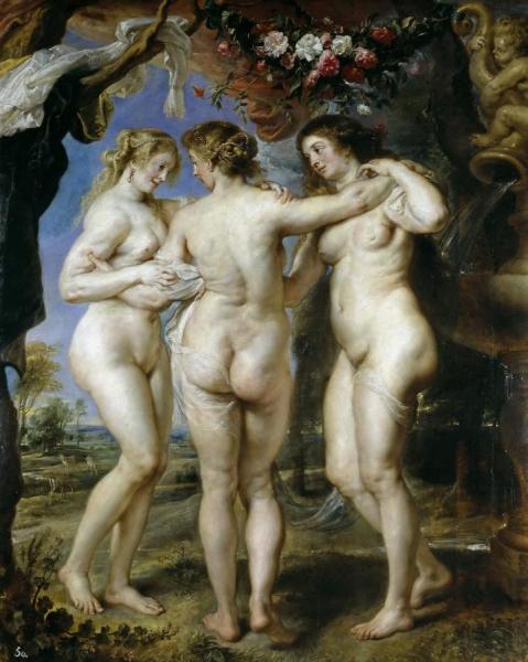 The Three Graces by Peter Paul Rubens
