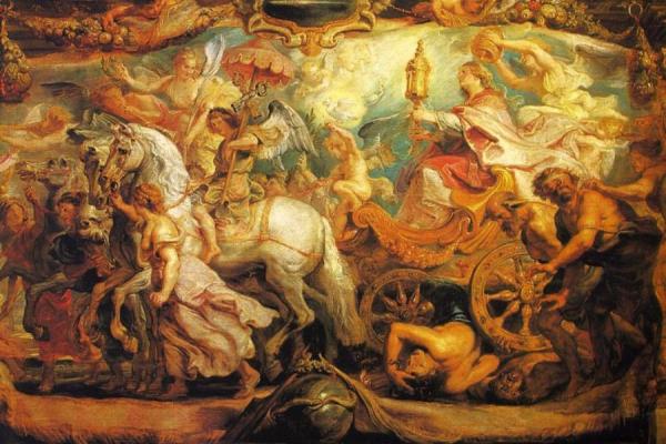 The Triumph Of The Church by Peter Paul Rubens