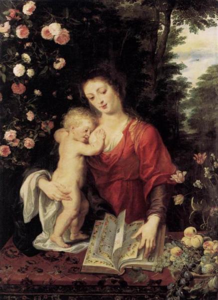 Virgin And Child by Peter Paul Rubens
