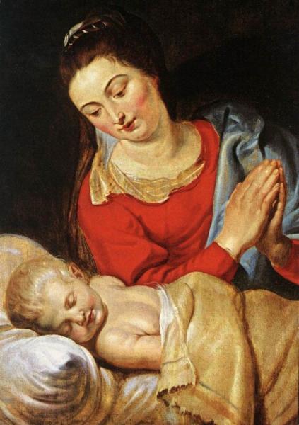 Virgin And Child by Peter Paul Rubens