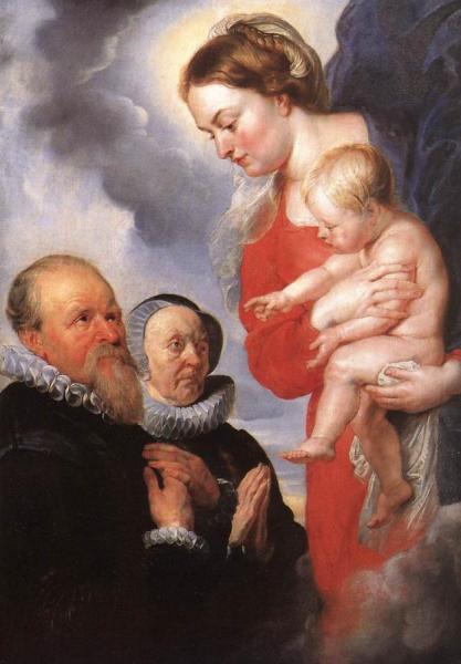 Virgin And Child by Peter Paul Rubens