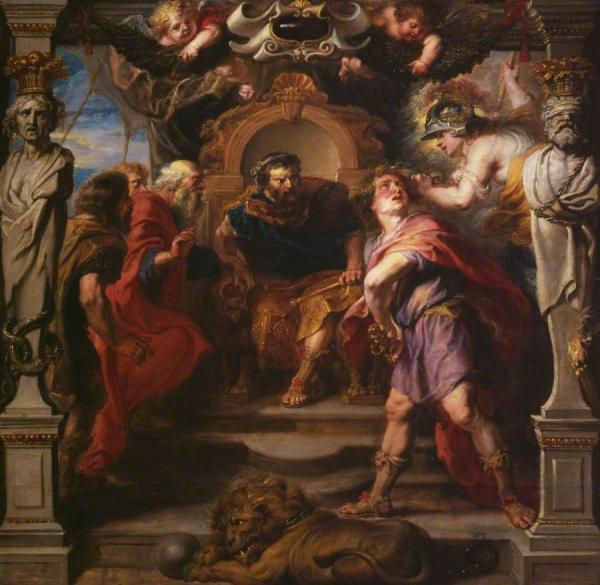 Wrath Of Achilles by Peter Paul Rubens