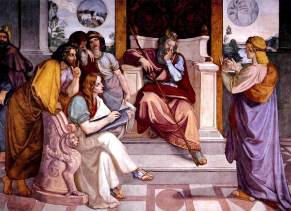 Joseph Interpreting Pharaoh's Dreams by Peter Von Cornelius