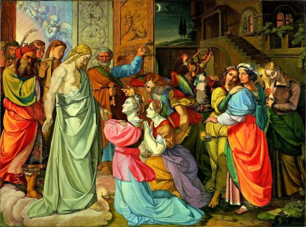 Peter Von Cornelius The Parable Of Wise And Foolish Virgins