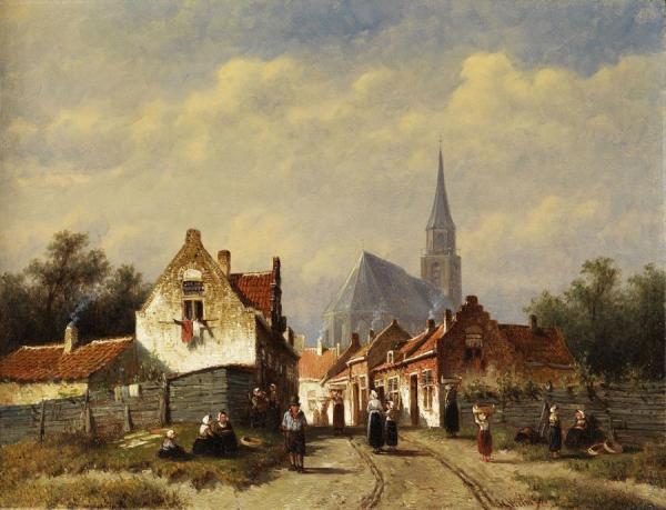 Reynsburg by Petrus Gerardus Vertin