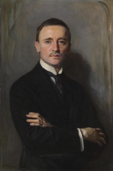 A Portrait Of William Richards Castle Jr by Philip Alexius De László