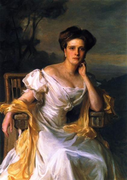 H.r.h. Princess Andrew Of Greece, Née Princess Alice Of Battenberg by Philip Alexius De László Oil Painting Reproductions