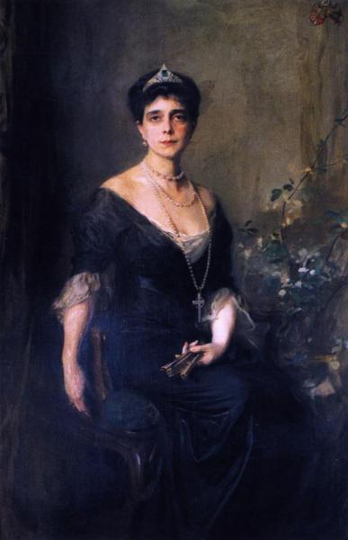 H.r.i.h. Princess Nicholas Of Greece, Née Grand Duchess Elena Vladimirovna Of Russia by Philip Alexius De László