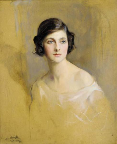 Lady Rachel Cavendish, Later  Viscountess Stuart Of Findhorn by Philip Alexius De László