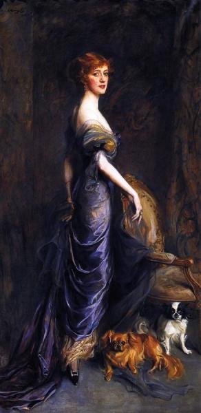 Mrs George Sandys, Née Dulcie Redford by Philip Alexius De László