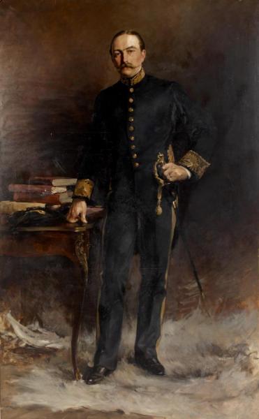 Portrait Of A Minister, Full Length, In Court Dress by Philip Alexius De László