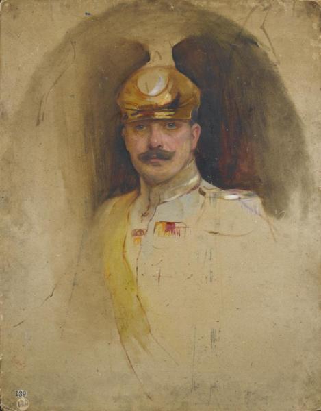 Portrait Of A Prussian Officer by Philip Alexius De László Oil Painting Reproductions