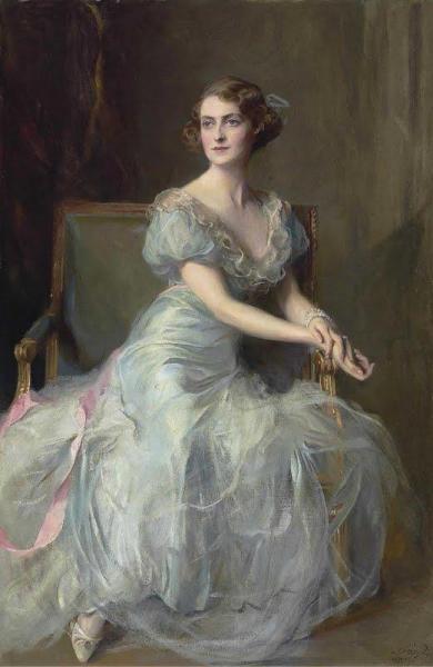 Portrait Of Lady Illingworth by Philip Alexius De László