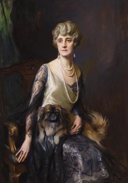 Portrait Of Mrs. Frederick L. Pratt by Philip Alexius De László