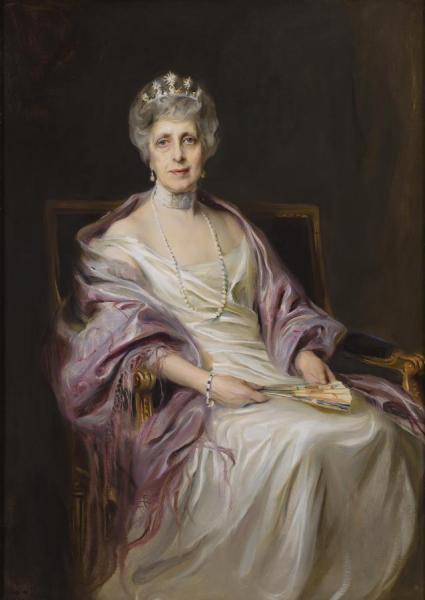 Portrait Of Mrs. Robert Livingston Fryer by Philip Alexius De László