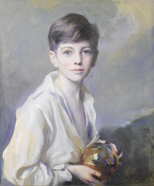 Portrait Of Raymond P. Johnson Ferguson by Philip Alexius De László
