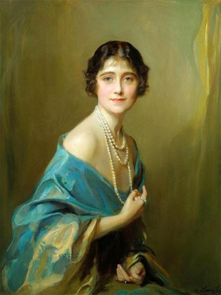 Queen Elizabeth The Queen Mother,when Duchess Of York by Philip Alexius De László