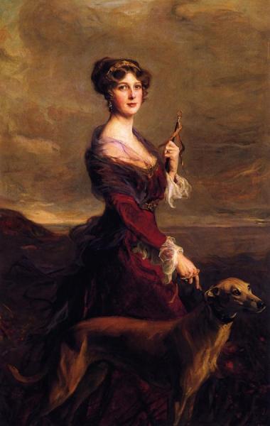 Viscountess Castlereach, Née The Hon. Edith Chaplin by Philip Alexius De László