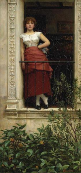 A Rose Of Provence by Philip Hermogenes Calderon