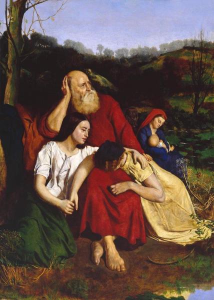 By The Waters Of Babylon by Philip Hermogenes Calderon Oil Painting Reproductions