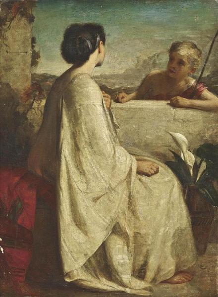 Mariana by Philip Hermogenes Calderon Oil Painting Reproductions