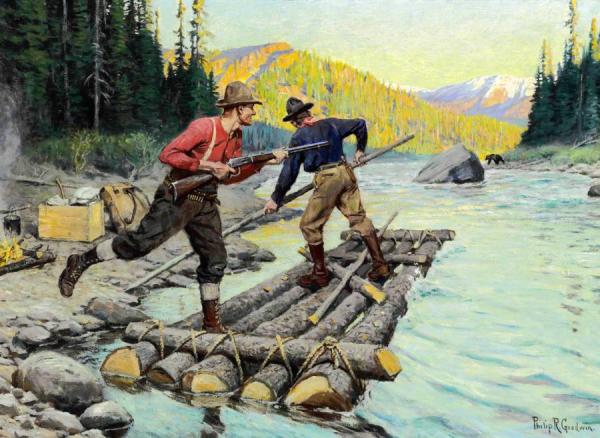 A Call To Action by Philip Russell Goodwin Oil Painting Reproductions