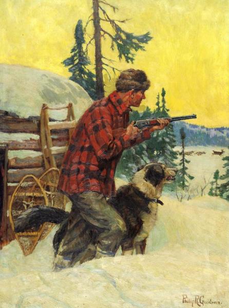 The Winter Hunt by Philip Russell Goodwin