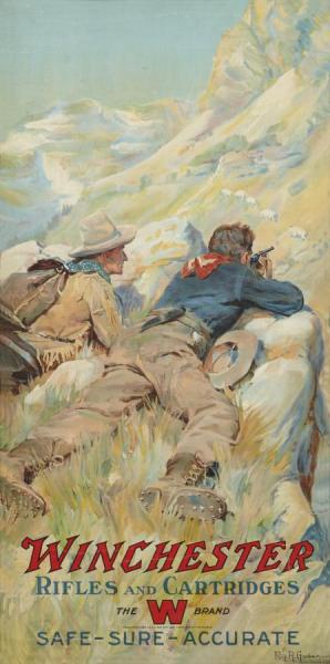 Philip Russell Goodwin Two Hunters