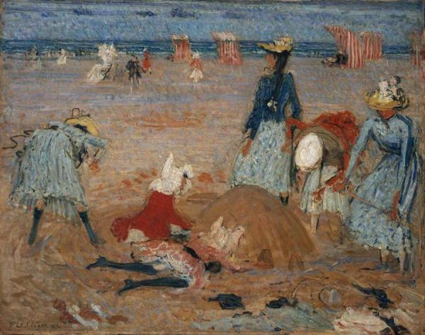 Boulogne Sands by Philip Wilson Steer