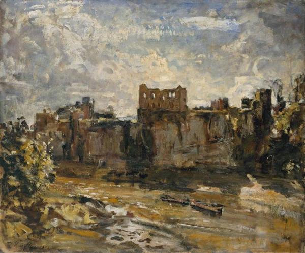 Chepstow Castle by Philip Wilson Steer