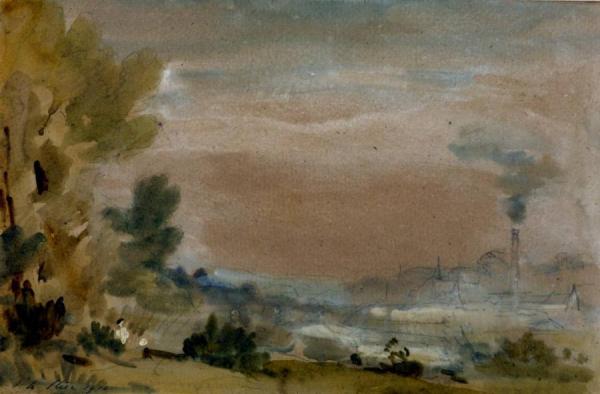 Morning, Ironbridge by Philip Wilson Steer