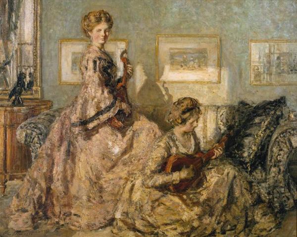 The Music Room by Philip Wilson Steer