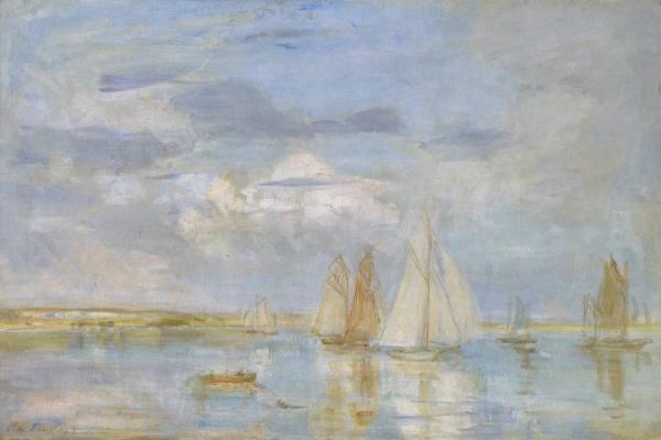 The White Yacht by Philip Wilson Steer Oil Painting Reproductions