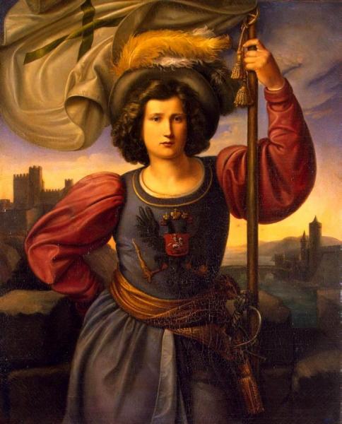 Allegory Of Russia by Philipp Veit Oil Painting Reproductions