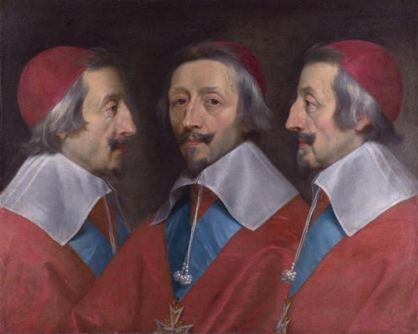 Cardinal De Richelieu(1642) by Philippe De Champaigne
