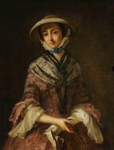 Margaret 'peg' Woffington by Philippe Mercier Oil Painting Reproductions