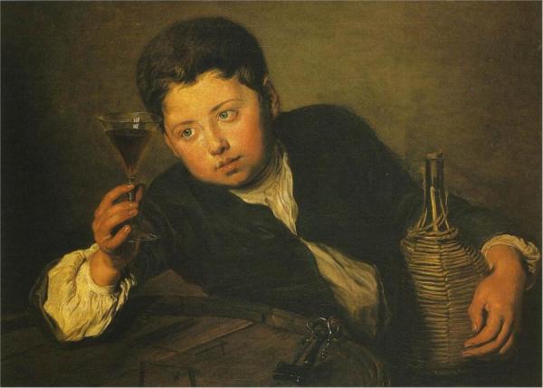 The Young Taster by Philippe Mercier