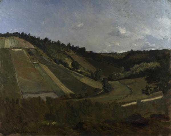 A Valley by Philippe Rousseau