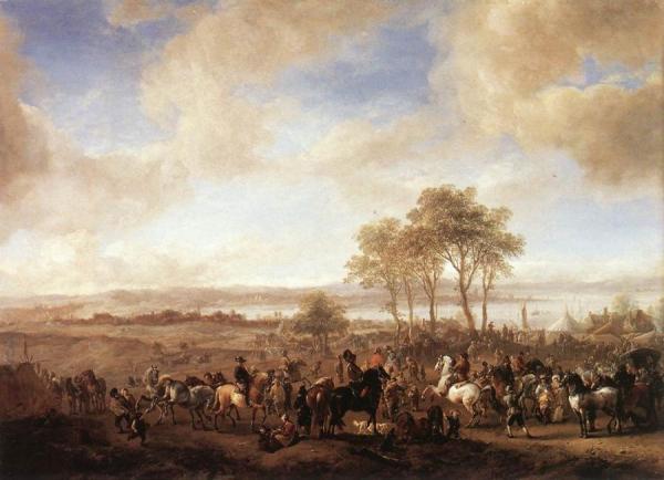 Philips Wouwermans The Horse Fair