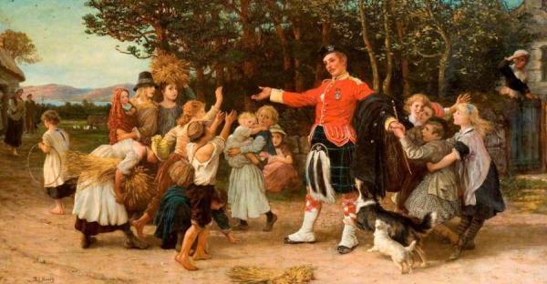 The Highland Laddies' Return by Phillip Richard Morris