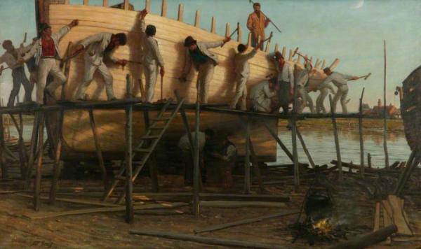 The Nancy Lee Of Great Yarmouth by Phillip Richard Morris