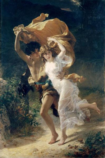 The Storm by Pierre Auguste Cot