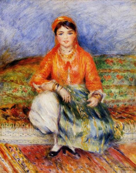 Algerian Girl by Pierre Auguste Renoir