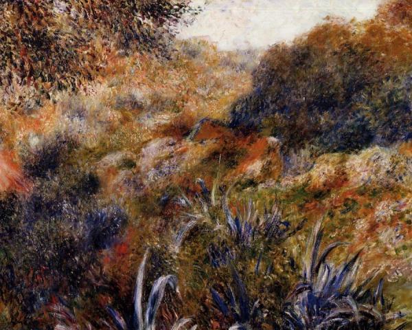 Algerian Landscape by Pierre Auguste Renoir