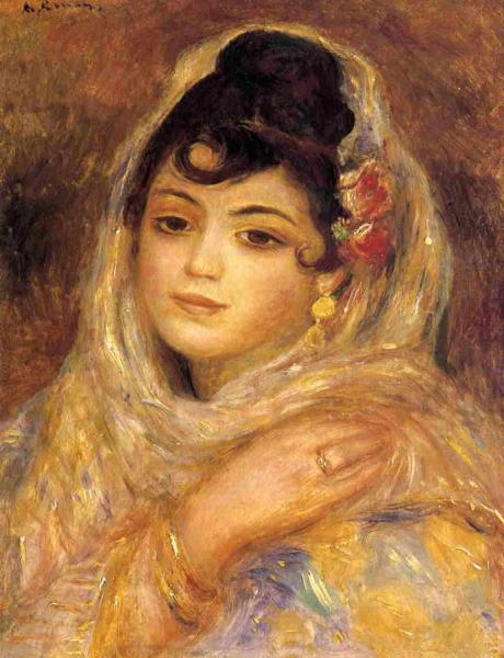 Algerian Woman by Pierre Auguste Renoir